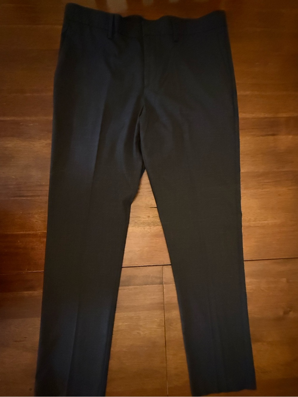Perry Ellis Black Men's Dress Pants - Tailored Straight Leg
